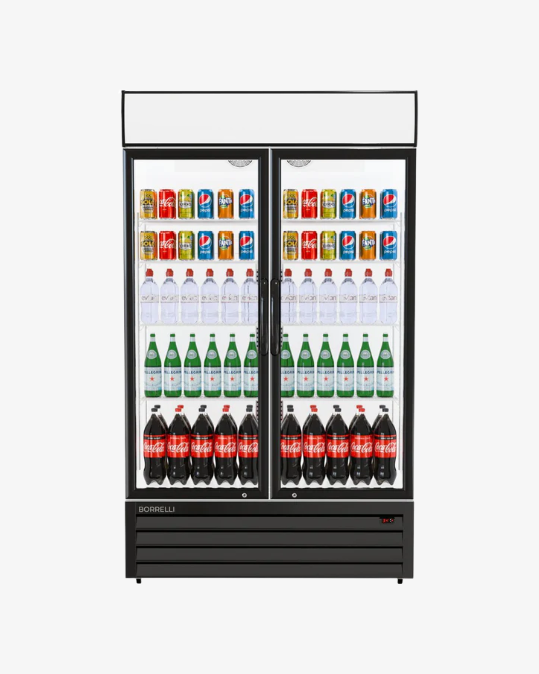 Double Door Display Fridge