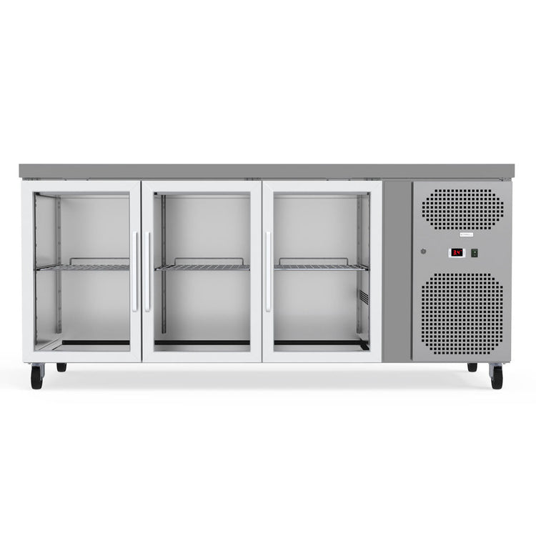 Glass Door Counter Fridges