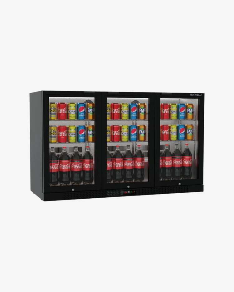 Triple Door Bar Fridge