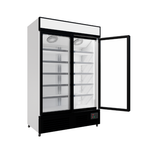 Commercial Upright Display Freezer With 2 Hinged Doors 1012L