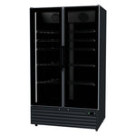 Commercial Upright Bar Fridge With 2 Hinged Glass Doors 758L