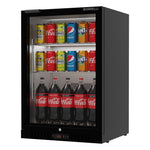 Commercial Bar Fridge With Hinged Door 133L
