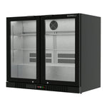 Commercial Bar Fridge With 2 Hinged Doors 207L