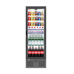 Commercial Upright Bar Fridge With Hinged Door 300L