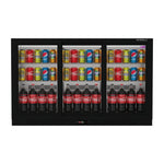 Commercial Bar Fridge With 3 Sliding Doors 324L