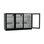 Commercial Undercounter Bar Fridge With 3 Hinged Doors 293L
