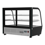 Borrelli Counter Top Refrigerated Showcase 120 Ltr with Curved Glass