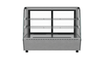 Convenient 160L Counter Top Refrigerated Food Display, Ideal for Cafes and Delis. Efficient Cooling System Maintains Food Freshness. Adjustable Shelves for Customised Product Display. Front Image.