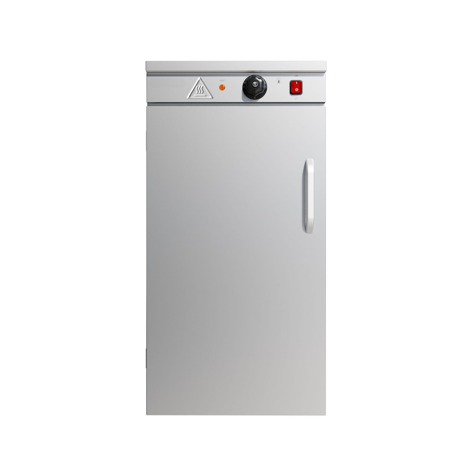 Experience Effortless Plate Warming with the Borrelli Plate Warmer - Accommodates 60 Plates. This premium plate warmer is designed for catering professionals, offering a generous capacity .Front_view.