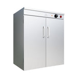 Experience Effortless Plate Warming with the Borrelli Plate Warmer - Accommodates 120 Plates. This premium plate warmer is designed for catering professionals, offering a generous capacity .Angle_view.