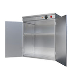 Experience Effortless Plate Warming with the Borrelli Plate Warmer - Accommodates 120 Plates. This premium plate warmer is designed for catering professionals, offering a generous capacity .Doors_open