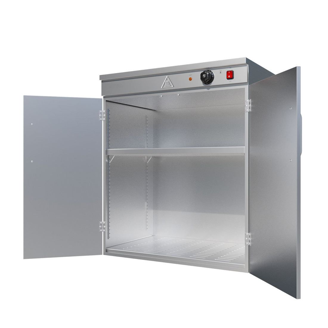 Experience Effortless Plate Warming with the Borrelli Plate Warmer - Accommodates 120 Plates. This premium plate warmer is designed for catering professionals, offering a generous capacity .Doors_open