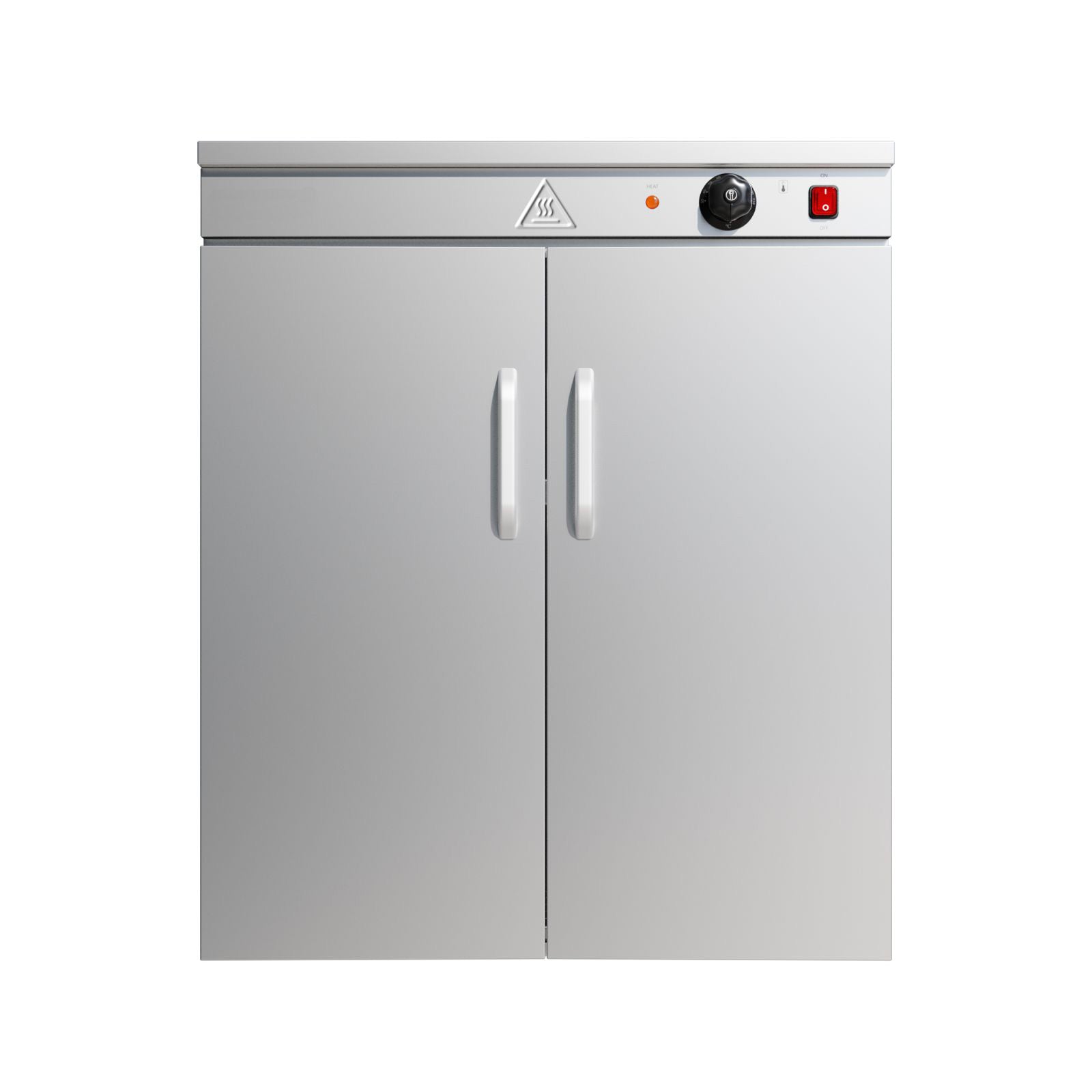 Experience Effortless Plate Warming with the Borrelli Plate Warmer - Accommodates 120 Plates. This premium plate warmer is designed for catering professionals, offering a generous capacity .Front_view.