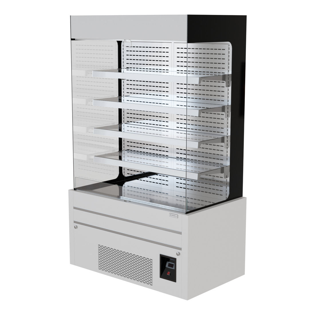 Borrelli 1200Ltr Commercial Floor Standing Open Deck Fridge