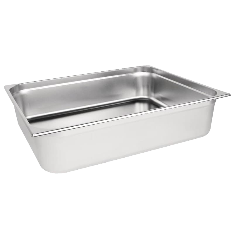 Experience Superior Food Storage with our Gastronorm Pan 1/1 - 150mm Deep, Complete with Lid.