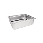 Experience Superior Food Storage with our Gastronorm Pan 2/1 - 100mm Deep, Complete with Lid.