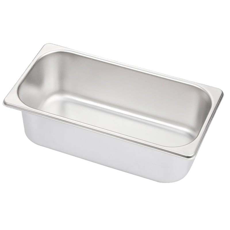 Experience Superior Food Storage with our Gastronorm Pan 1/3 - 65mm Deep, Complete with Lid.