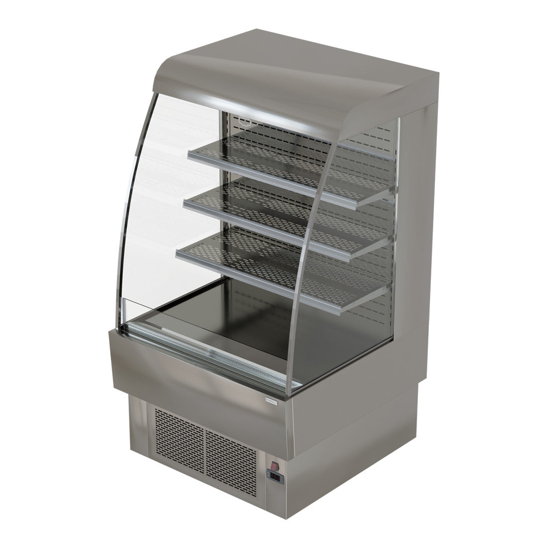 Borrelli 380Ltr Commercial Floor Standing Open Deck Refrigerated Display