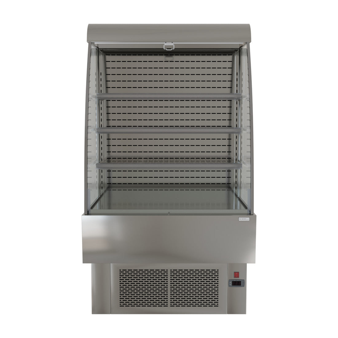 Borrelli 380Ltr Commercial Floor Standing Open Deck Refrigerated Display
