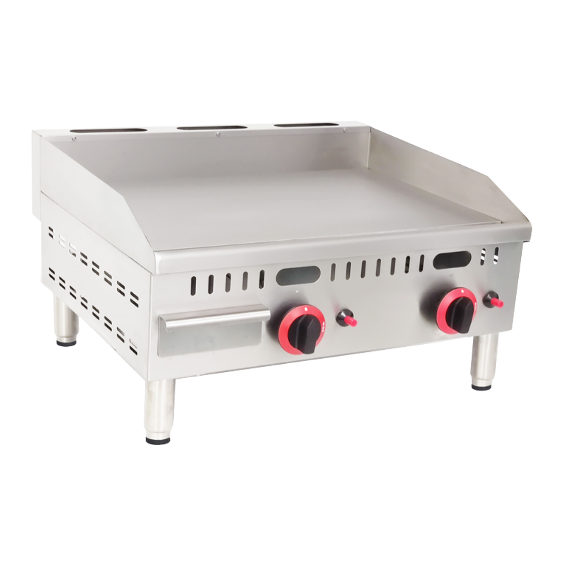 Borrelli 2 Burner Gas Griddle Counter Top 610mm Wide