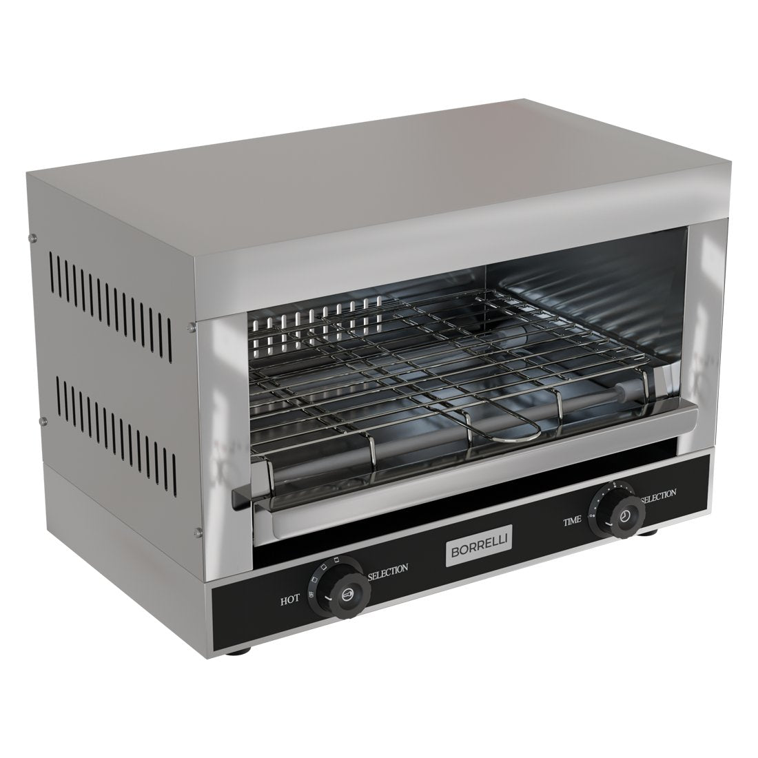 Borrelli Quartz Toaster Grill Single Deck