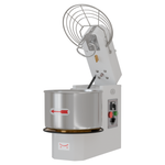 Borrelli Spiral Dough Mixer 25L - 16kg Kneading - Double Motion - Single Speed Tilting Head