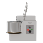 Borrelli Spiral Dough Mixer 25L - 16kg Kneading - Double Motion - Single Speed Tilting Head
