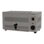 6 Slot Commercial Toaster, Ideal for Busy Cafes and Breakfast Venues. Efficient Heating Elements Ensure Quick and Even Toasting. Adjustable Settings for Customised Toast Preferences. Front Image.