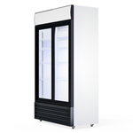 Commercial Display Fridge With 2 Sliding Glass Doors 525L