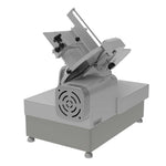 Durable 13-inch commercial meat slicer for countertops, perfect for delis and restaurants