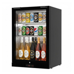 Commercial Bar Fridge With Hinged Door 133L