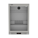 Commercial Stainless Steel Bar Fridge With Hinged Door 133L