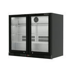 Commercial Bar Fridge With 2 Hinged Doors 207L