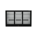 Commercial Undercounter Bar Fridge With 3 Sliding Doors 293L