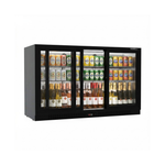 Commercial Undercounter Bar Fridge With 3 Sliding Doors 293L