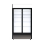 Commercial Display Fridge With 2 Sliding Glass Doors 879L
