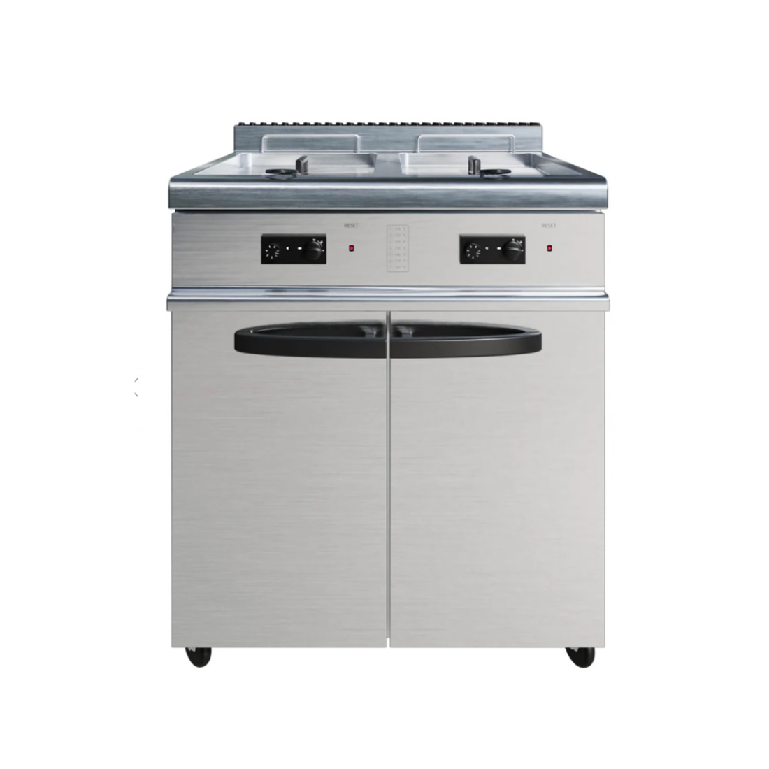Twin Basket Twin Tank Free Standing Gas Fryer 2 x 20Ltr