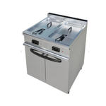 Twin Basket Twin Tank Free Standing Gas Fryer 2 x 20Ltr