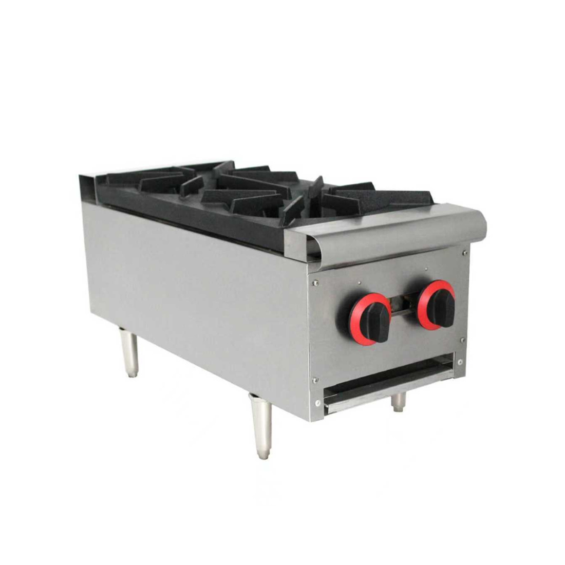 2 Burner Gas Cooking Boiling Hob Top