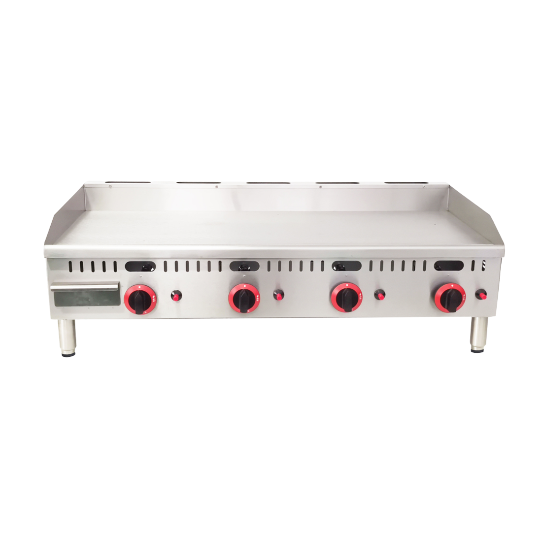 4 Burner Gas Griddle Counter Top 1050mm Wide