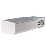 Commercial VRX Servery 1200mm - Counter Top Prep Fridge with Stainless Steel Lid