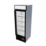 Commercial Upright Display Freezer With Hinged Door 459L