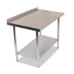 Image for cksonline.com.au for the Borrelli 1200mm Wall Table - 430 Food Grade Stainless Steel