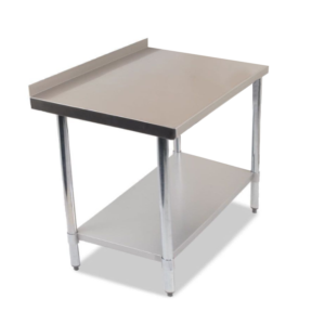Image for cksonline.com.au for the Borrelli 900mm Wall Table - 430 Food Grade Stainless Steel