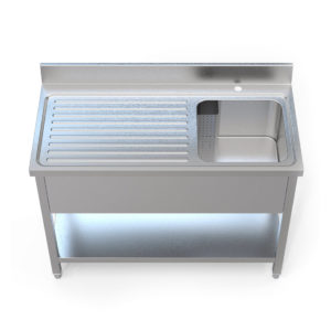 Image for cksonline.com.au for the Borrelli 1200mm Left Hand Drainer - Single Bowl Sink